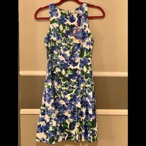 Floral Print Sleeveless Dress